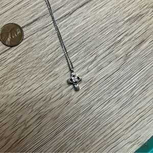BRIGHTON | Silver Cross Necklace